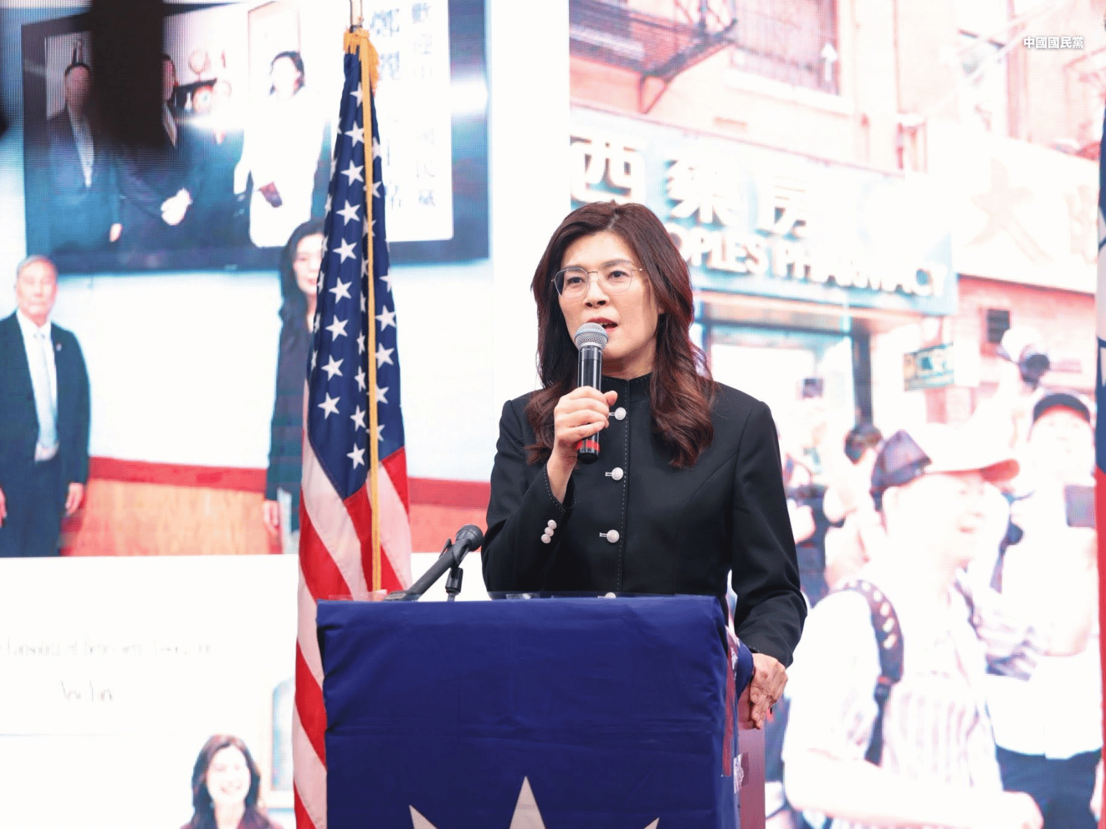 中國國民黨主席鄭麗文訪美演講。(中國國民黨)