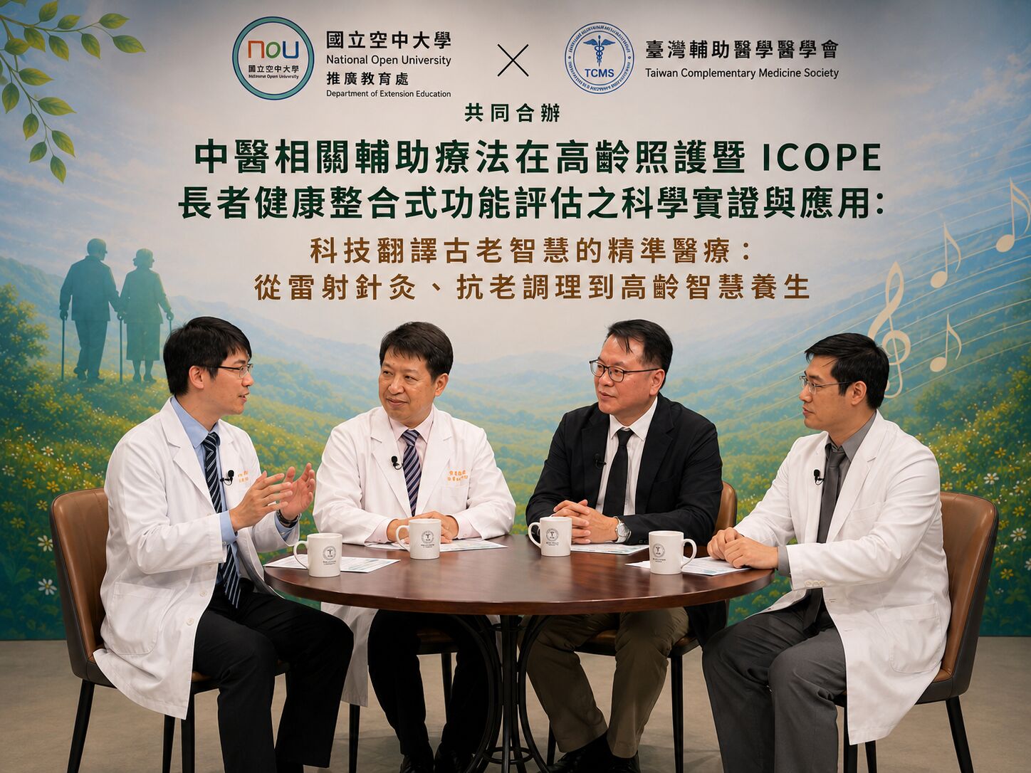 空大攜手台灣輔助醫學醫學會辦高齡論壇 探討「新中醫」與ICOPE整合照護 270 空大攜手台灣輔助醫學醫學會辦高齡論壇 探討「新中醫」與ICOPE整合照護 269