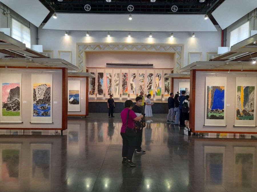 「山情.海韻」林世斌創作個展 展出近代水墨新作