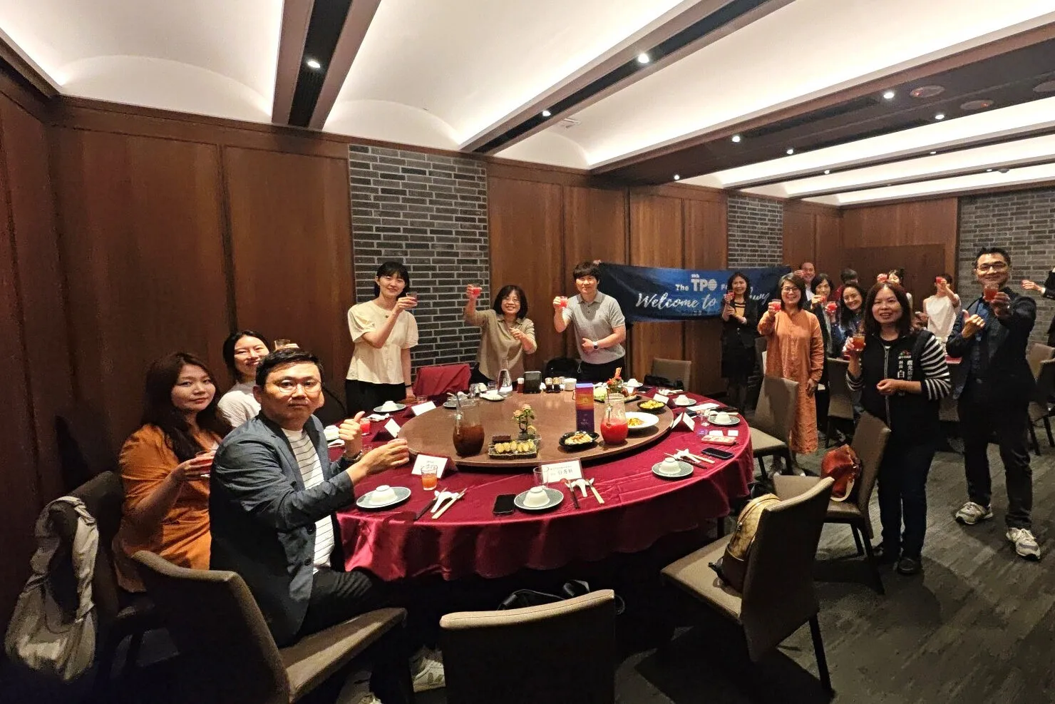 觀旅局於全鴨坊辦理接待晚宴