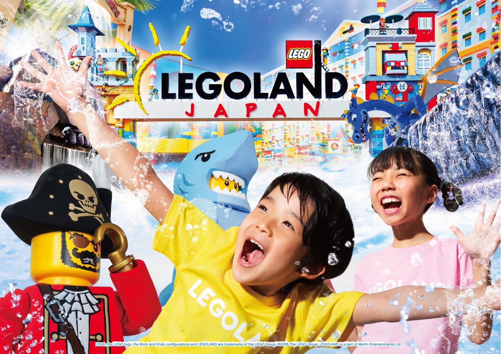 暑假小朋友放電首選　7月10日至8月31日日本樂高樂園®夏日限定活動開鑼