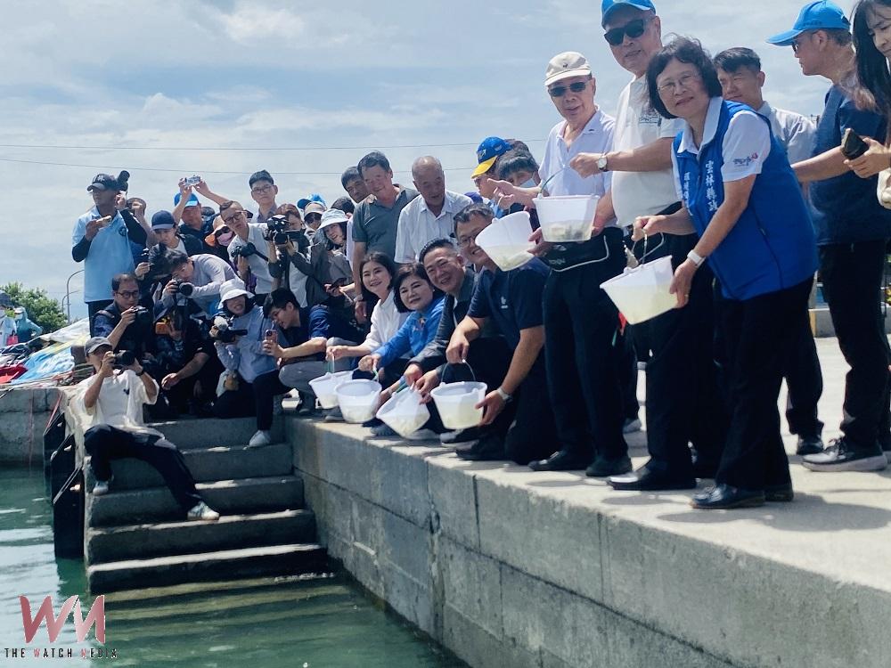 雲林打造「空水岸」三維護海系統 56萬尾魚苗同步放流 - https://www.watchmedia01.com
