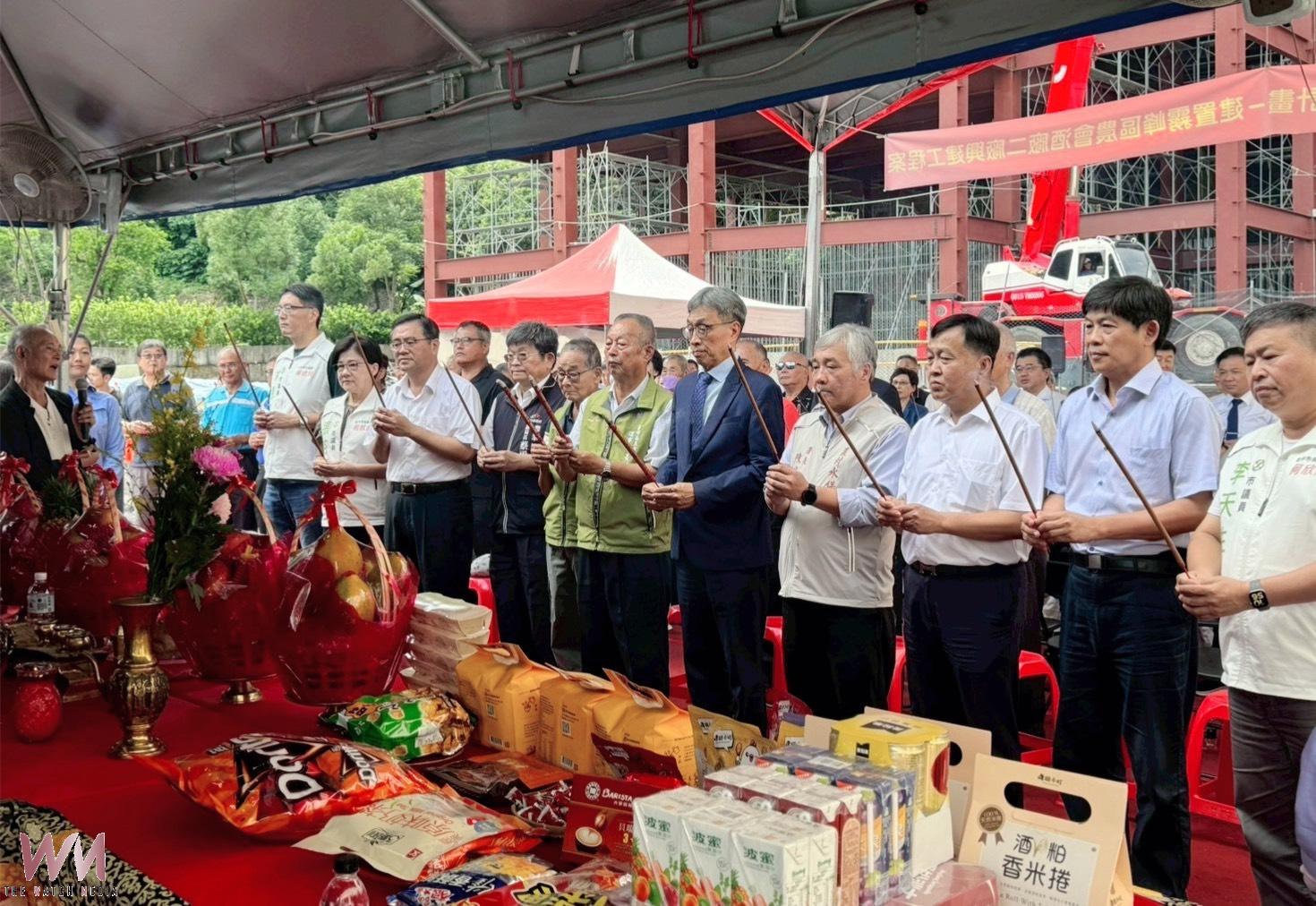 實踐地方創生 中市霧峰區農會桐林酒廠上樑 展現永續農業新目標 - https://www.watchmedia01.com