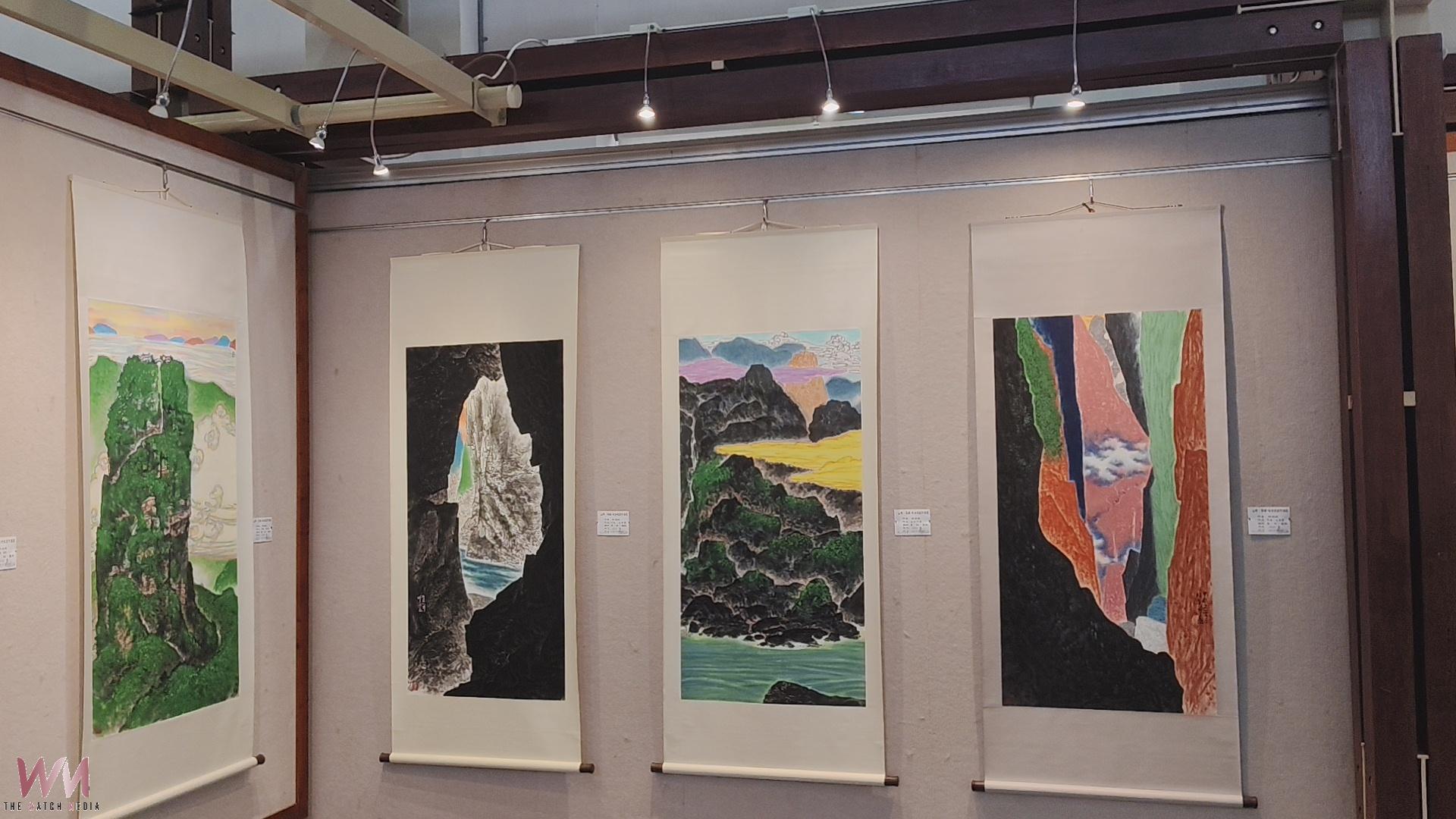 (有影片)/山海走進畫裡!彰化藝術館展出林世斌創作個展 - https://www.watchmedia01.com