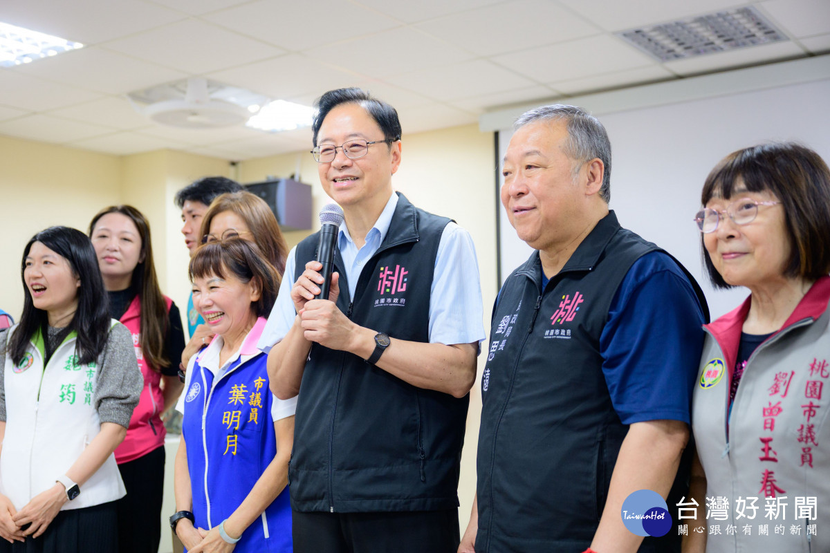 張市長致詞。
