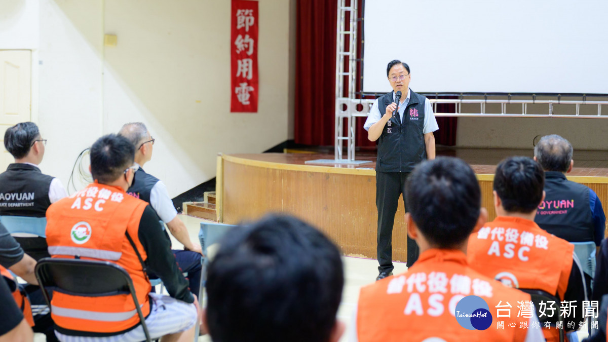 張市長致詞。