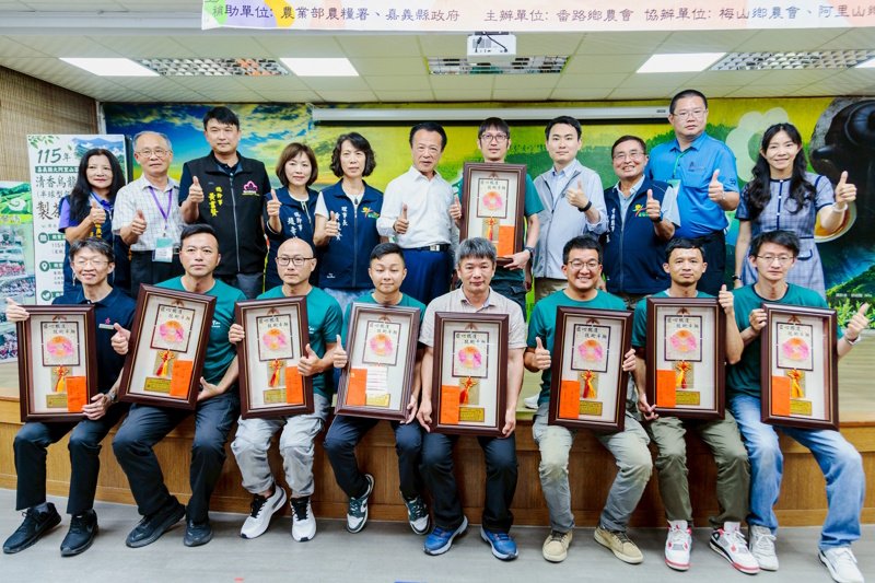 展現阿里山茶產業實力 嘉義縣製茶菁英齊聚競技 番路鄉黃昶升勇奪製茶賽冠軍