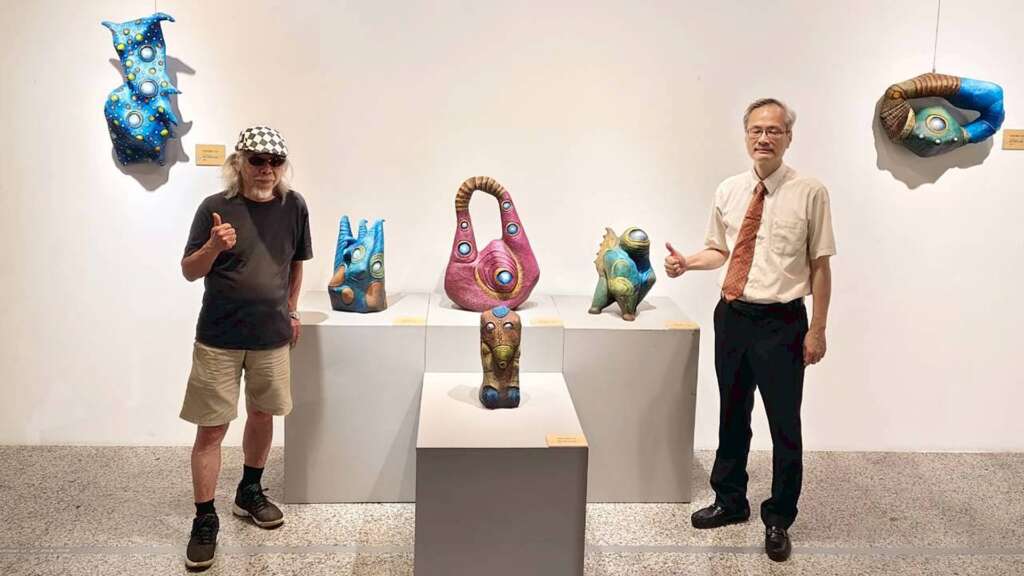▲國立彰化生活美學館自6月18日至7月19日於第一、二展覽室舉辦「探索宇宙生命:2026許自貴個展」,並將於6月27日下午舉行開幕式,彰化生活美學館館長尹彙武邀請各界共享藝術饗宴。(圖/記者林明佑攝)