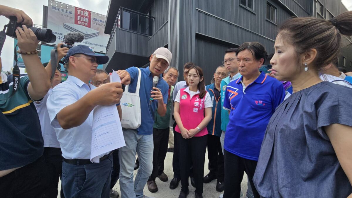 劉慶豐現勘龍科園區周邊路廊 盼串聯桃捷橘線成產業後盾 517893 0