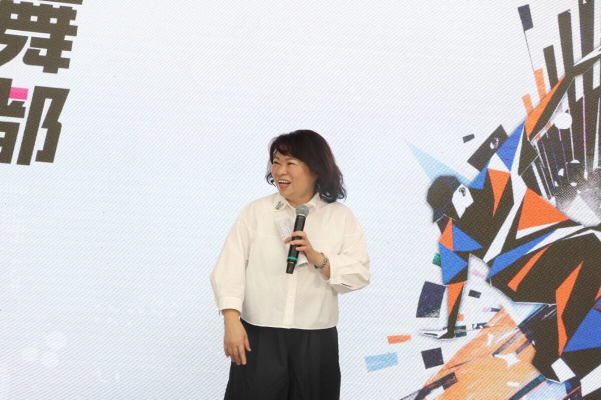 ▲一手催生嘉義市成為「街舞首都」的黃敏惠市長，宣佈7 月 11 日起一連兩日在嘉義市東區體育館熱血登場。