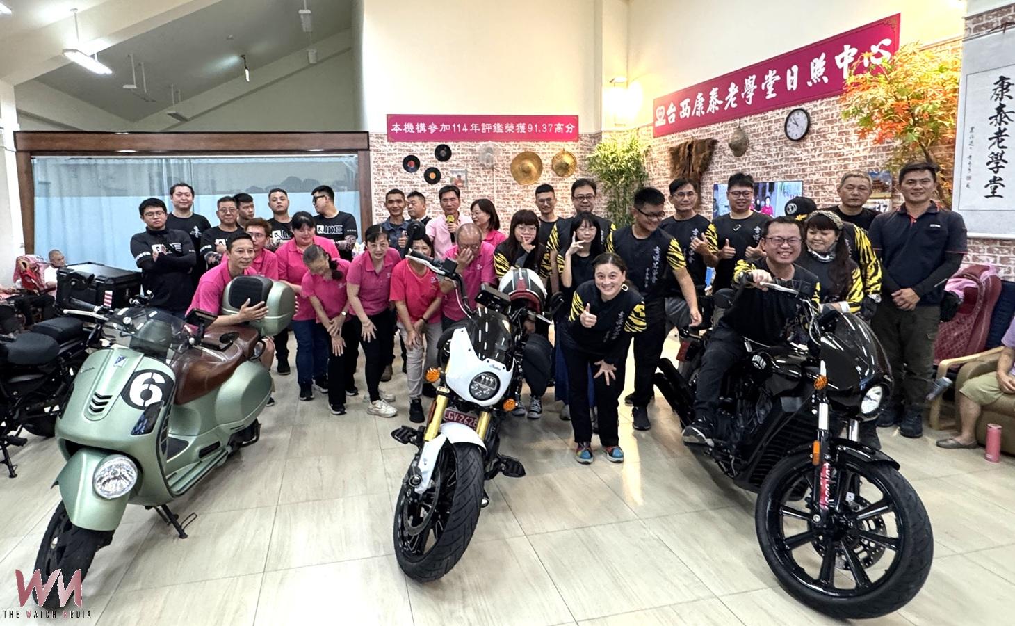(有影片)/重機騎士端午送暖台西日照 103歲阿嬤圓夢 初體驗重機 - https://www.watchmedia01.com