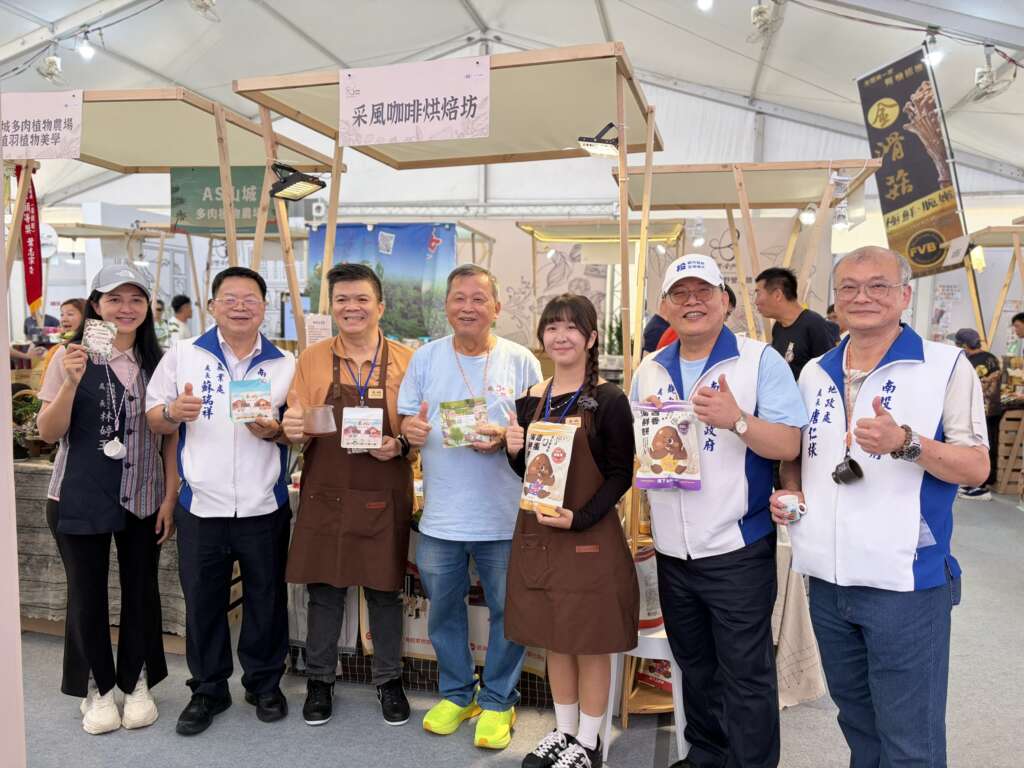 ▲2026南投巧克力咖啡節「品味南投館」於6月19日在埔里福興溫泉園區盛大開展，今年品味南投館以「智慧農遊」為核心概念，展現南投縣政府跨局處合作成果。（圖／記者蘇彩娥攝）
