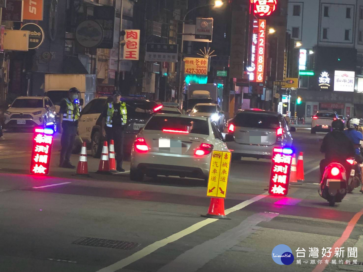 中壢警分局全面加強取締酒駕、毒駕、危險駕車及噪音車輛等違規行為，全力守護市民安全。