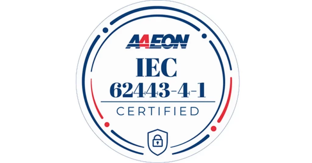AAEON IEC 62443-4-1 