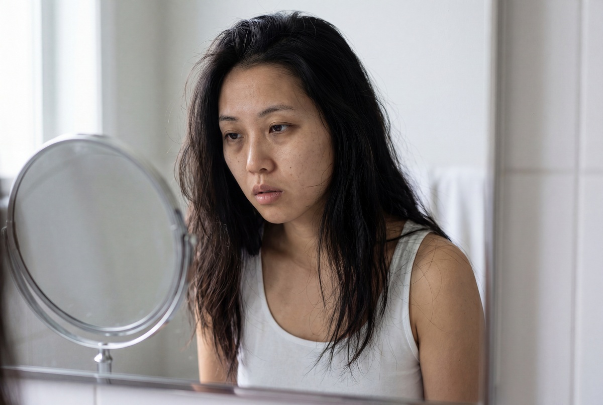 太焦慮的人臉會變怎樣？醫曝「4大特徵」  黑眼圈只是開始