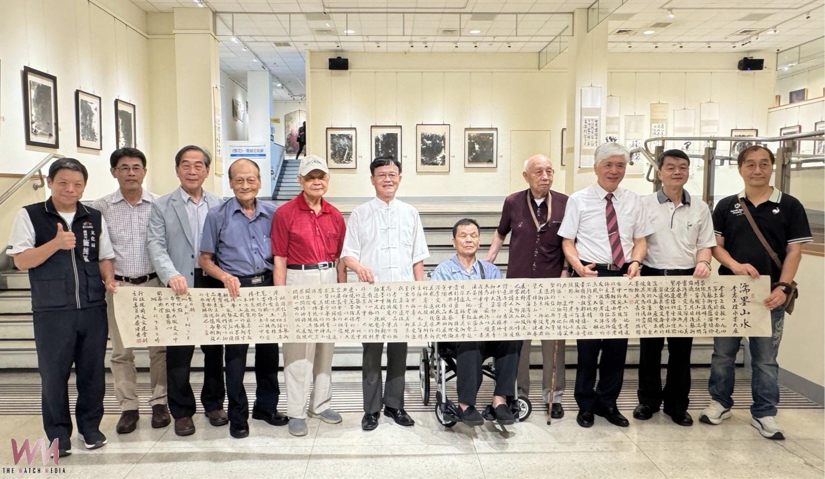 來自靈魂的重墨交響曲　文化局：李惠正八五水墨回顧展台中登場
