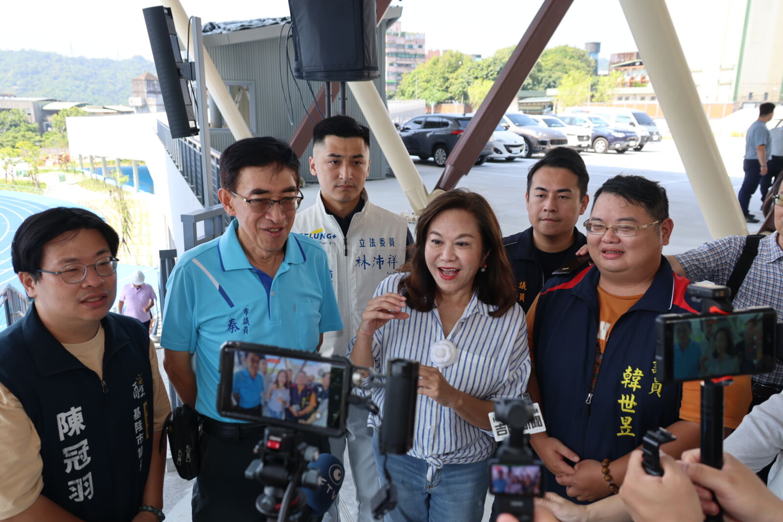 基隆運動新地標亮相　謝國樑拋喜訊：明年首辦「全國小學田徑錦標賽」 235