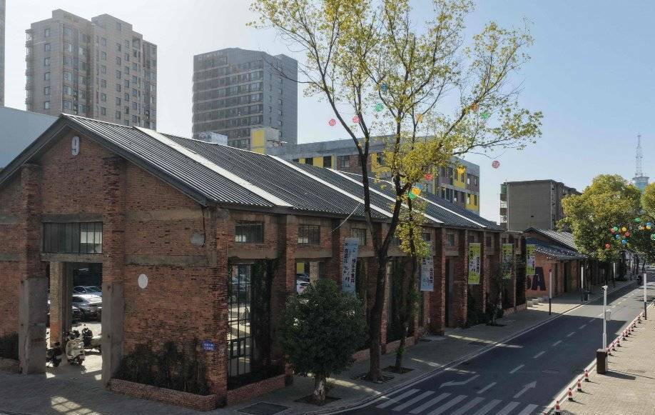 ▲南昌活化改建台企泰豐輪胎老廠房，將變身贛台101文創園。