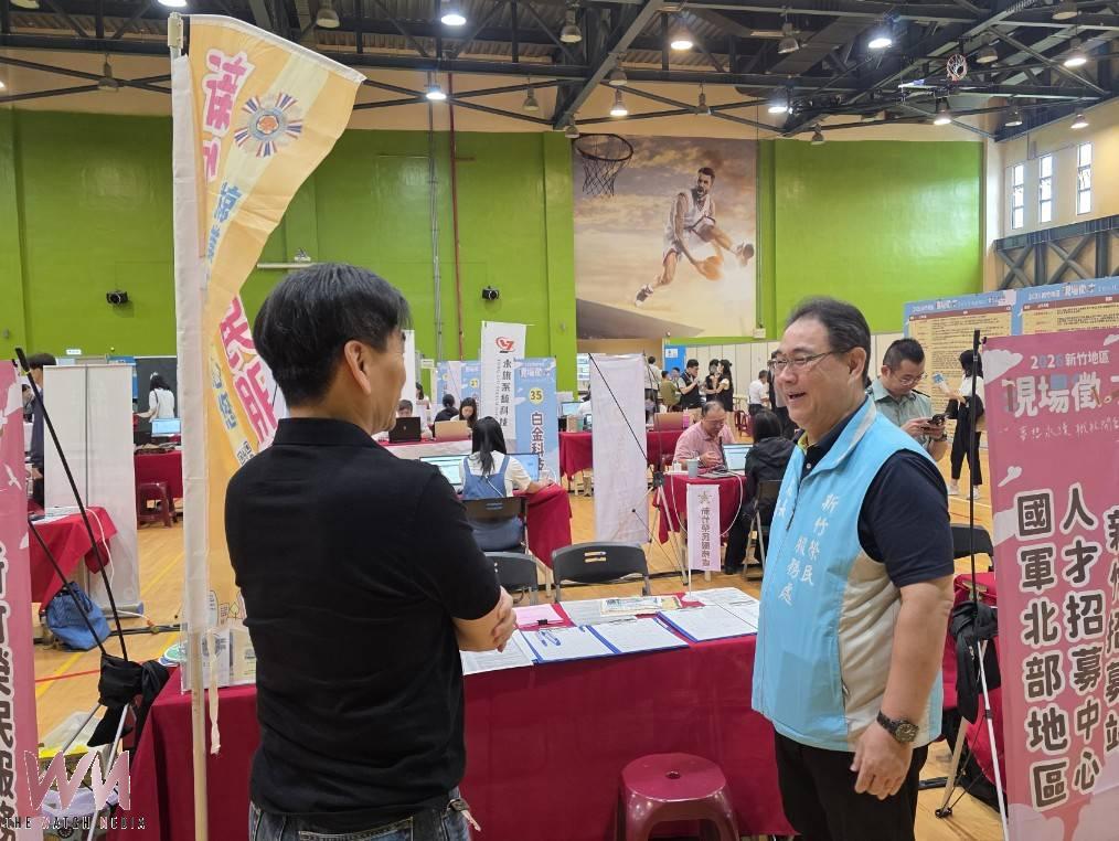 新竹榮服處結合就業中心辦徵才活動    助退除役官兵在地就業