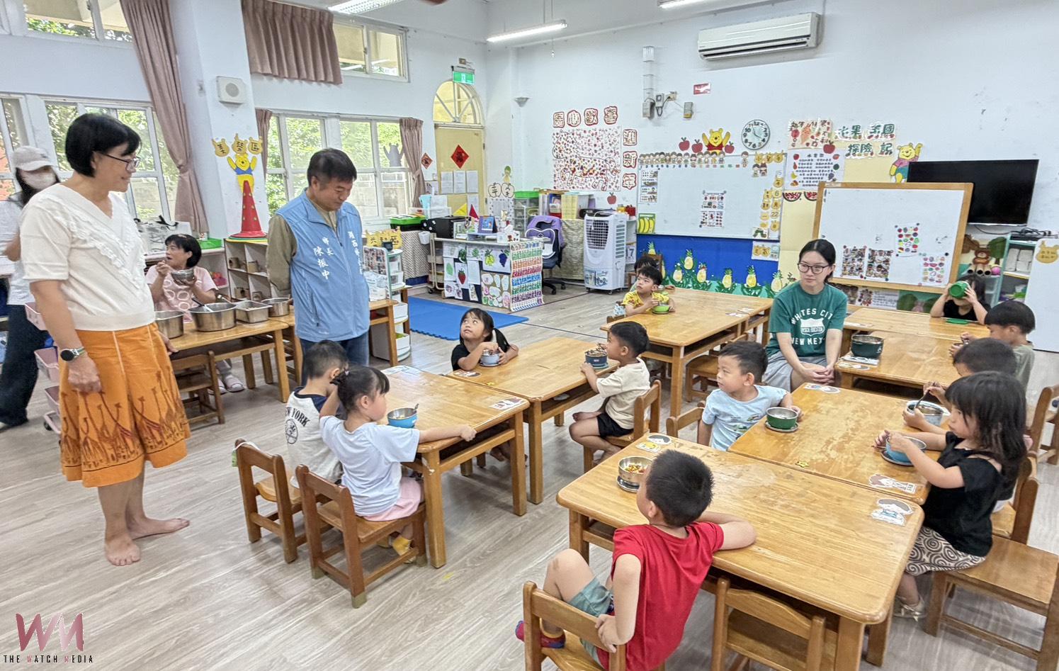 湖西鄉陳振中鄉長重視幼兒飲食健康　前往湖西鄉幼關心餐食品質與用餐環境 - https://www.watchmedia01.com