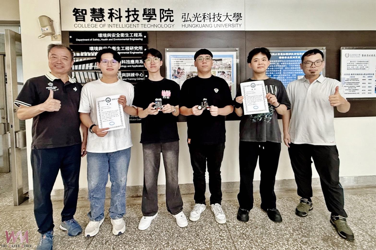 深化智慧科技　弘光科大國際生與團隊 勇奪全國AI機器人大賽金牌 - https://www.watchmedia01.com