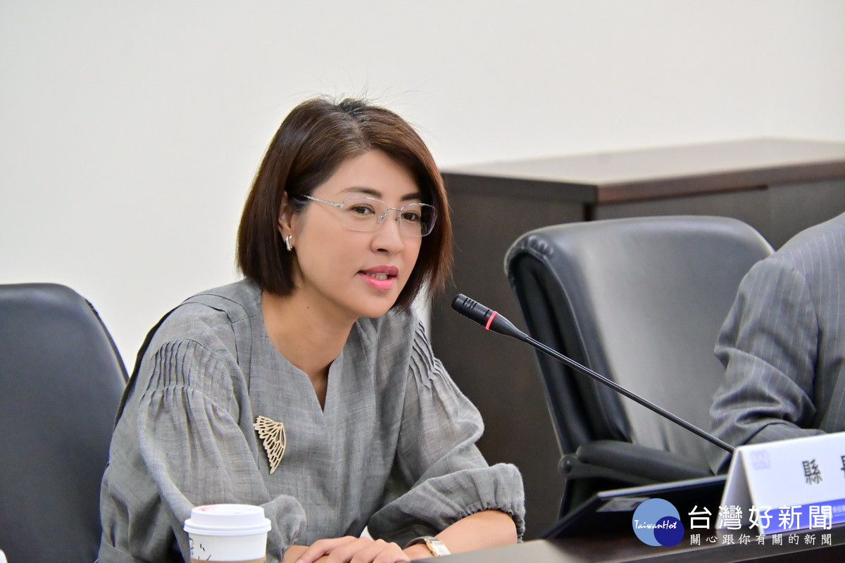 許淑華批中央胡亂點名。（記者扶小萍攝）