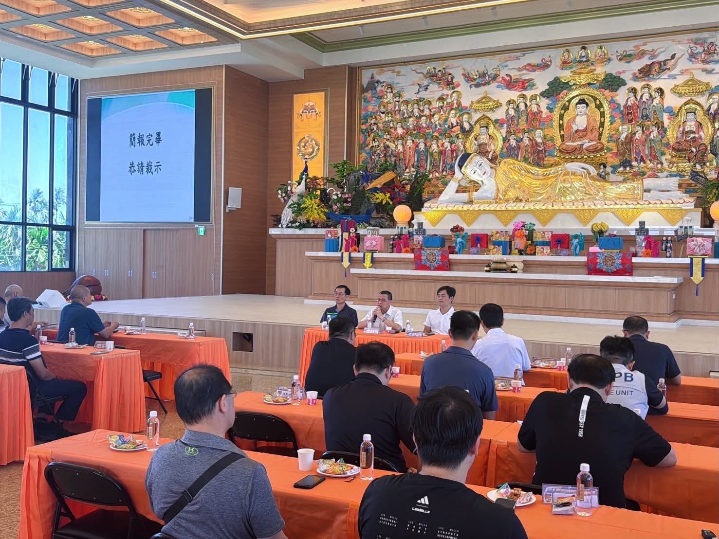 潮州分局參訪妙光禪寺辦戶外聯合勤教　深化警民交流攜手守護地方安全