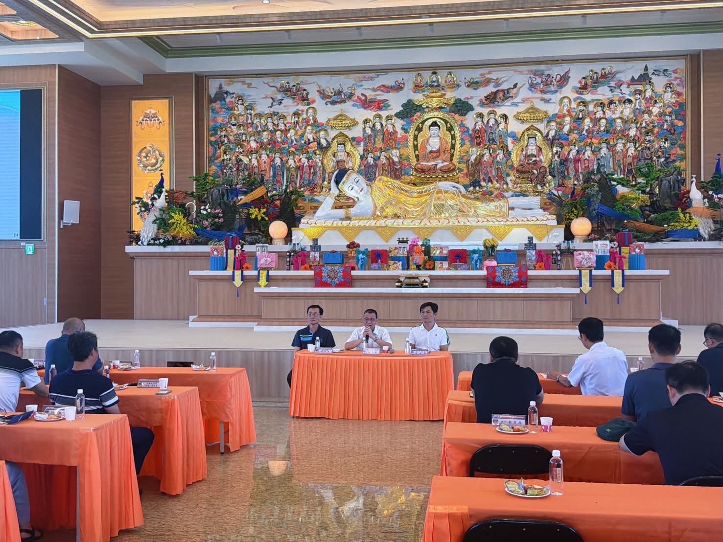 潮州分局參訪妙光禪寺辦戶外聯合勤教　深化警民交流攜手守護地方安全
