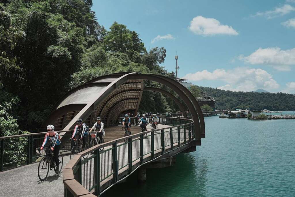 ▲打造專業單車旅遊力！日月潭「自行車領騎導覽培訓」即日起開放報名。