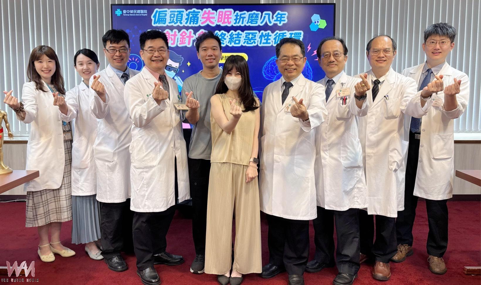 偏頭痛與失眠惡性循環8年　中榮雷射針灸助患者重獲好眠