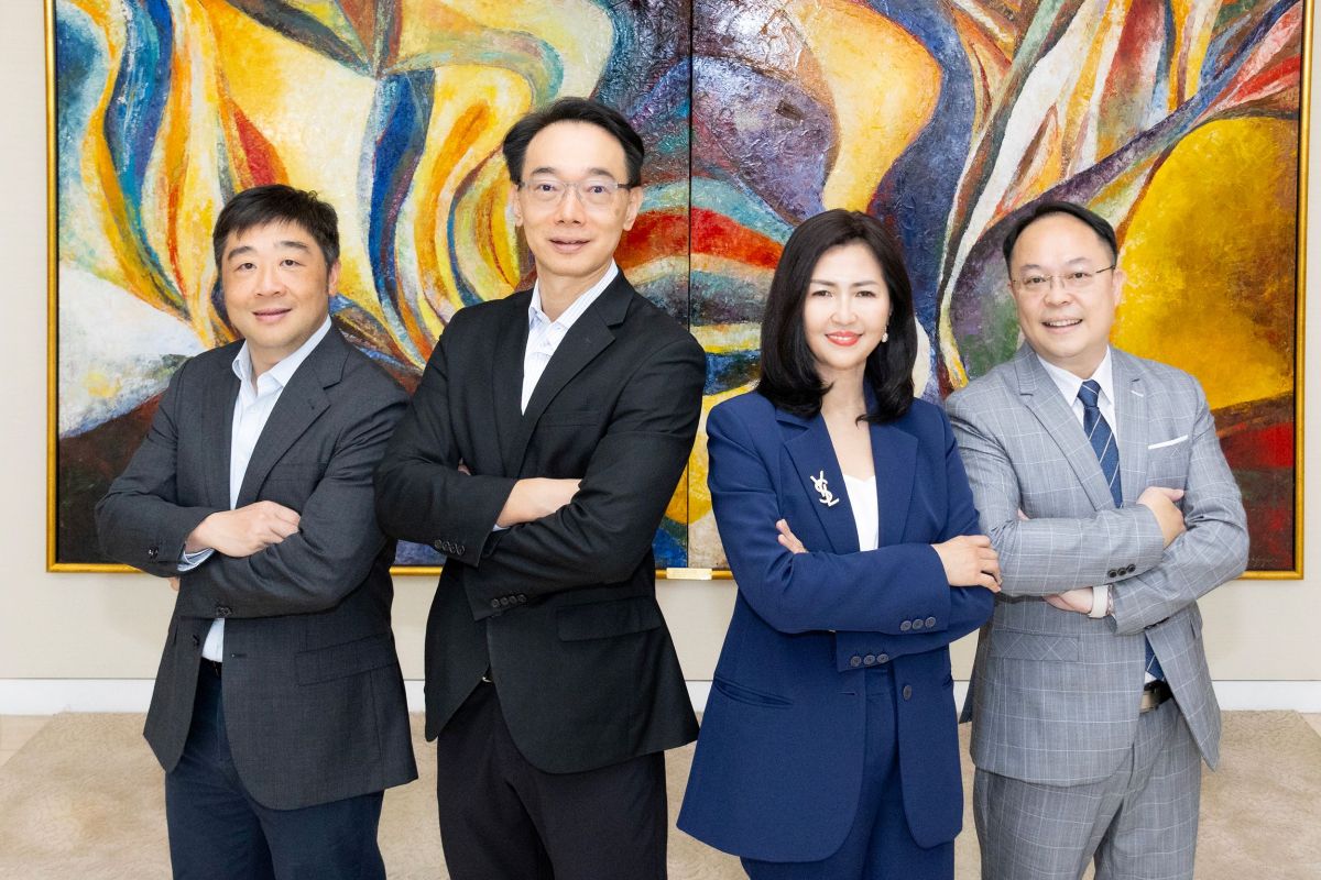 圖／（左起）SAS台灣總經理龔律安、SAS 台灣暨香港金融事業群業務顧問部門負責人滕嘉敦、遠東商銀個人金融事業群副總經理張小倩、遠東商銀個人金融事業群行銷發展部部長盧宗毅。（SAS提供）