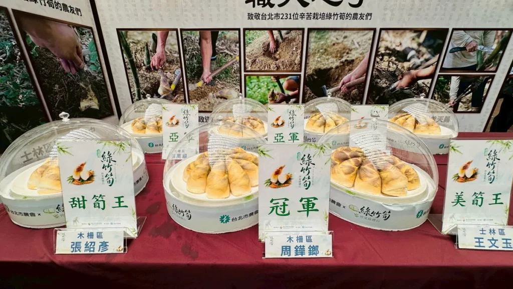 得獎綠竹筍