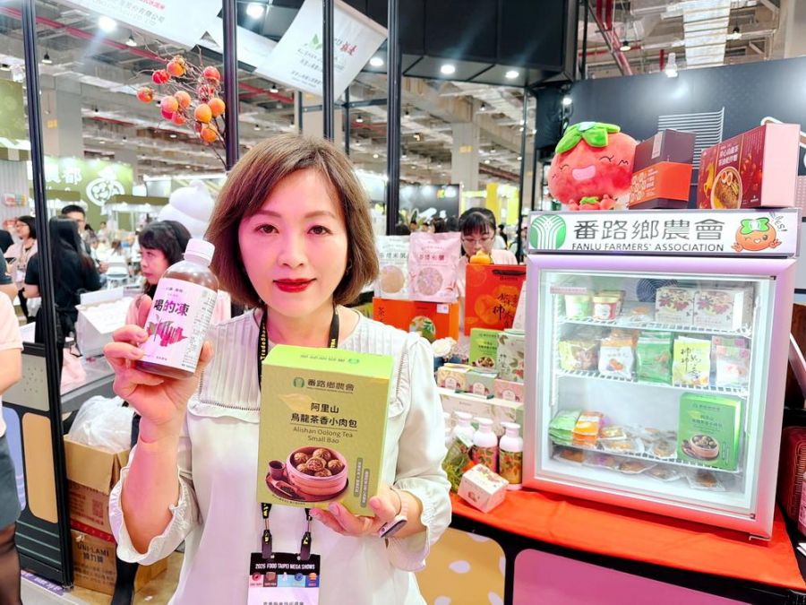 番路鄉農會進軍台北國際食品展 阿里山茶香系列新品吸睛登場