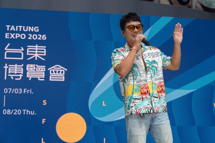 台東博覽會啟動!沈文程、李英宏、舒米恩北車獻聲 邀請暑假來台東 找回生活節奏