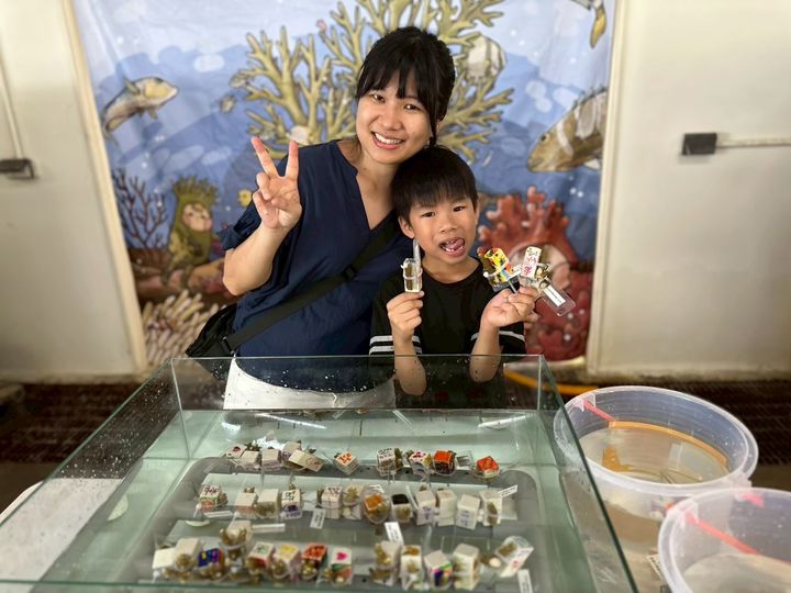 東北角「珊瑚小學堂」親子共學 體驗珊瑚復育的奧秘