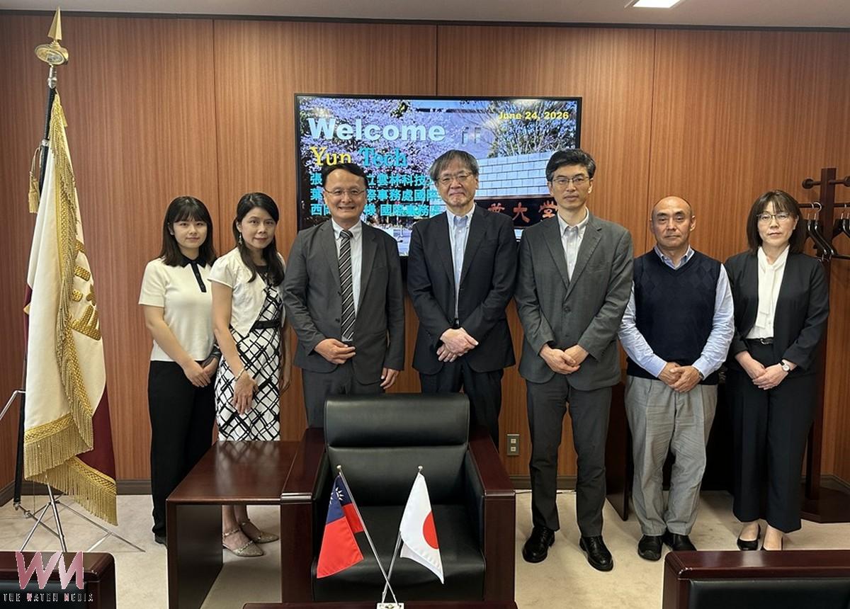 雲科大校長張傳育率團訪問日本千葉大學 推動雲科大半導體人才培育與深化地方創生議題 - https://www.watchmedia01.com