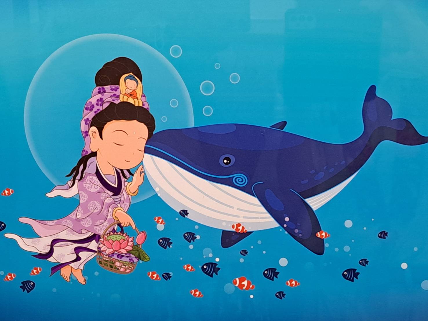三重禪淨中心展出丁丁Q版佛畫 作品充滿溫暖與療癒力量 - https://www.watchmedia01.com