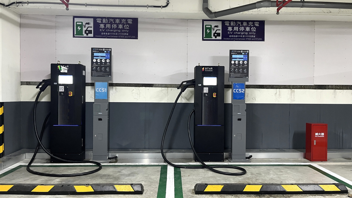 市府持續於公有停車場增設充電設施