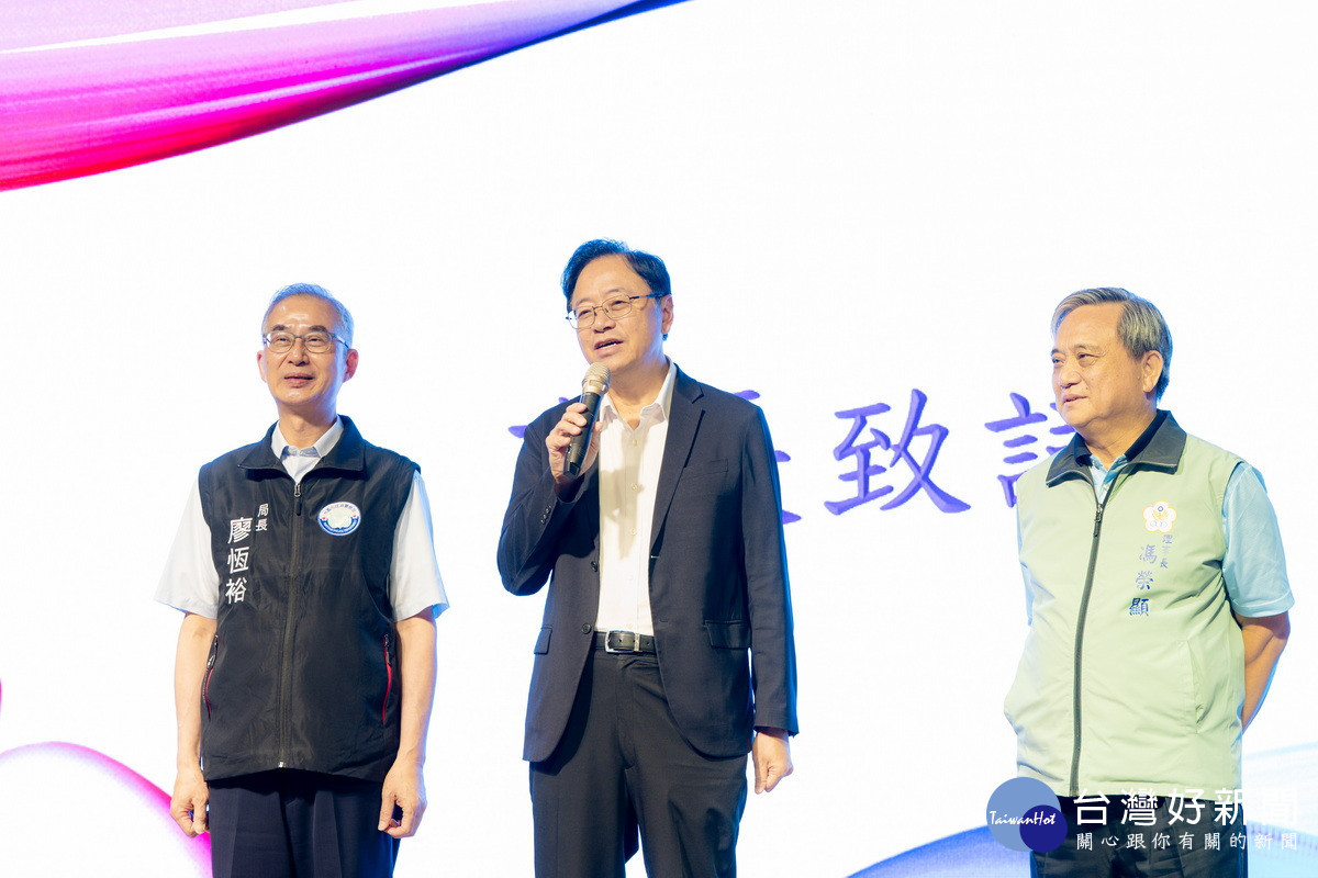 桃園市長張善政於「115年度桃園市政府退休警察人員座談會」中致詞。<br /><br /> 
