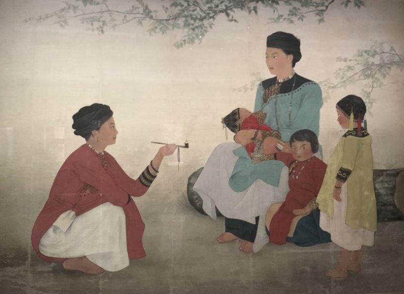 名畫密碼學-陳進《三地門社之女》（1936年）（上）