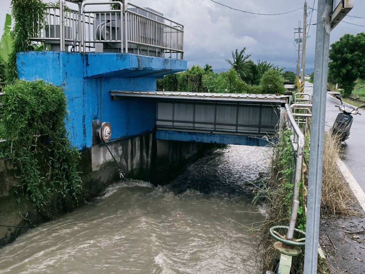 美濃傳積淹水災情　農水署高雄管理處即時應變降低豪雨衝擊