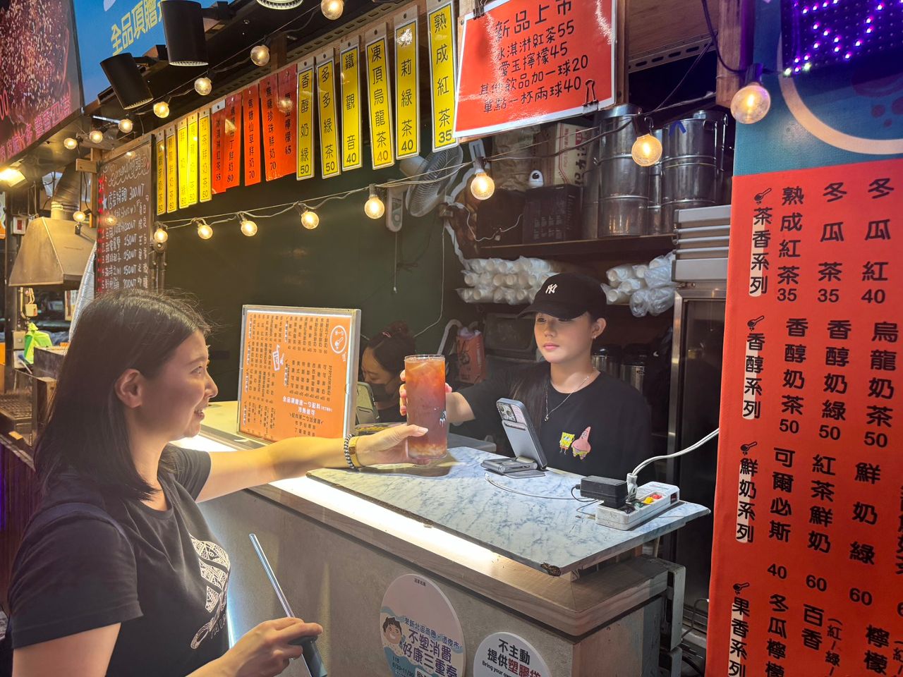 新北7大商圈夜市一起加入減塑行列！　自備容器拿消費金還能抽2千元禮券