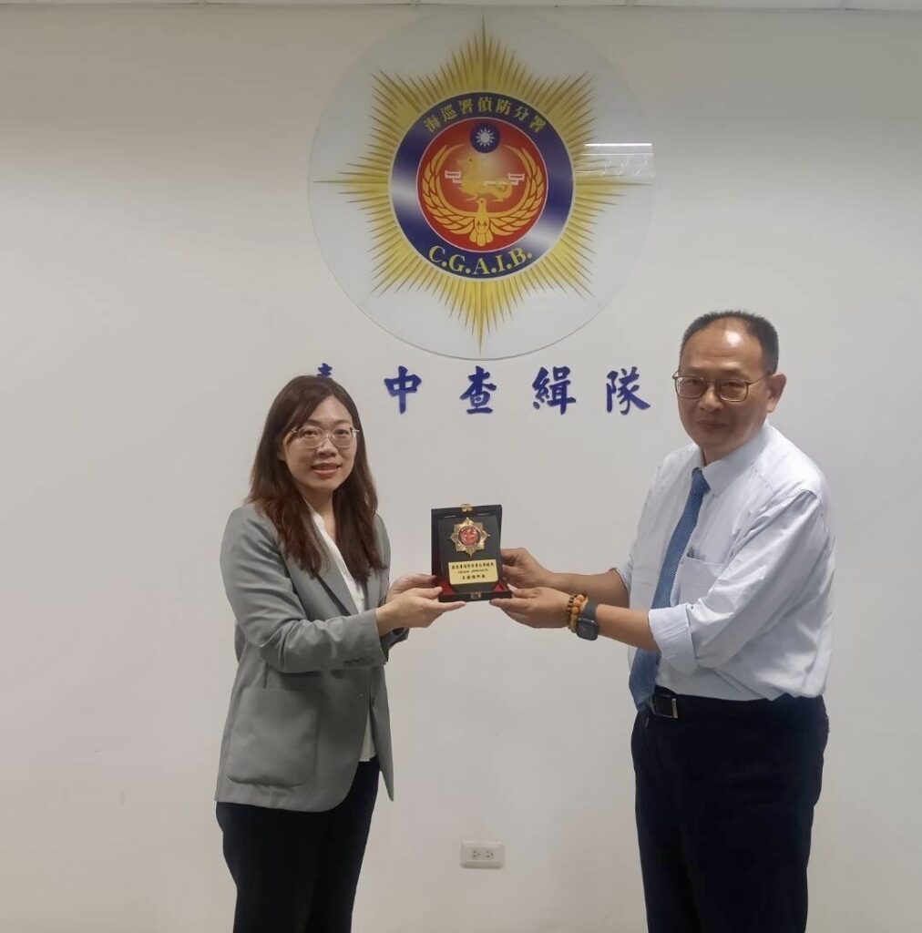 海巡署偵防分署24日於臺中查緝隊辦理「清廉領航 守護海疆」(中部場次)法治教育宣導講座。（圖／海巡署）