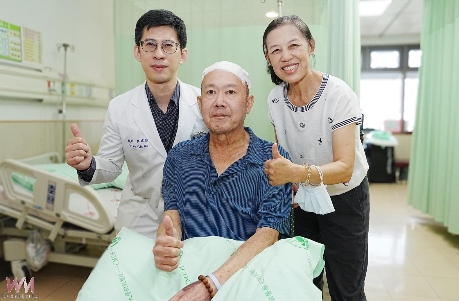 跌倒爬不起竟是腦瘤作祟　中醫大附醫：清醒開顱手術成功守護行走功能