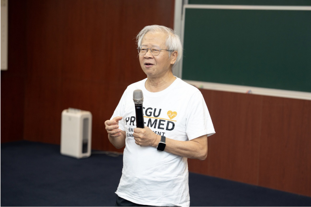 長庚大學湯明哲校長指出，台灣醫療立足於健保優勢，現在更接軌「醫療人工智慧（AI）」新浪潮，擁有全球少見兼具高品質、可近性與高效率的醫療與醫學教育體系。（圖/長庚大學）
