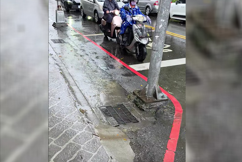 陳俞融控台中積水網友反留言騎樓爭議　許育璿：不要在災害時搞政治作秀 217