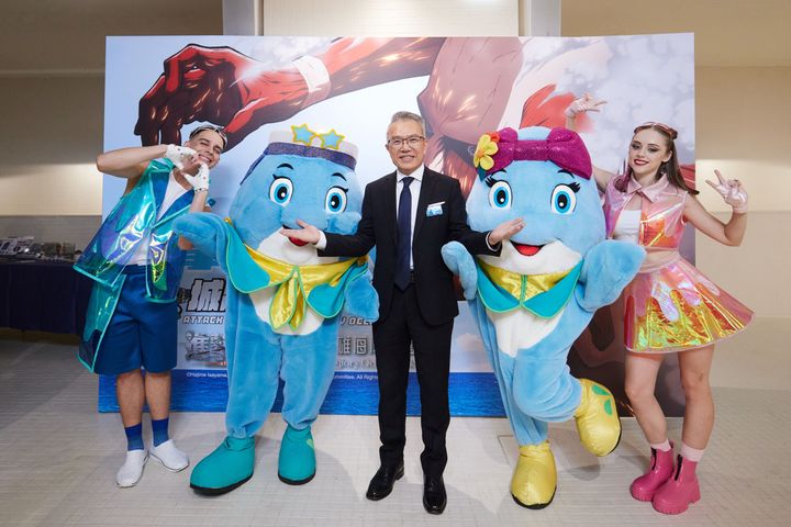 遠雄海洋公園攜手全球超人氣動漫《進擊的巨人》打造沉浸式體驗。　圖：遠雄遊憩休閒事業總管理處／提供