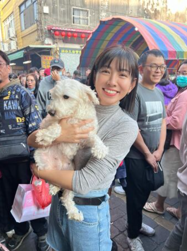 米可白長期關注流浪動物，近日為毛孩發聲痛批鍾東錦。（圖／翻攝米可白臉書）
