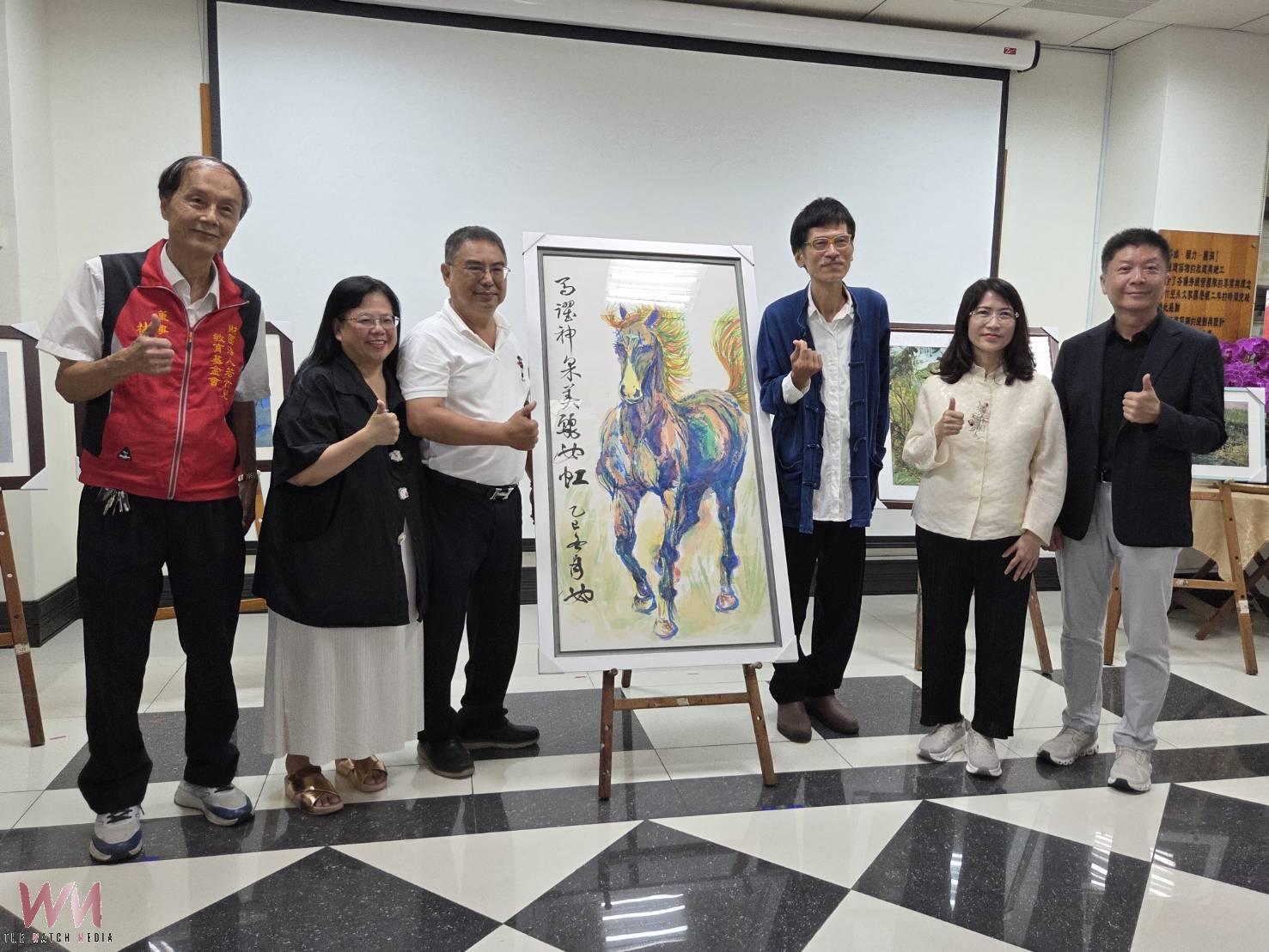 紀錄片導演與身障創作者書畫聯展　愛心競拍傳愛若竹 - https://www.watchmedia01.com