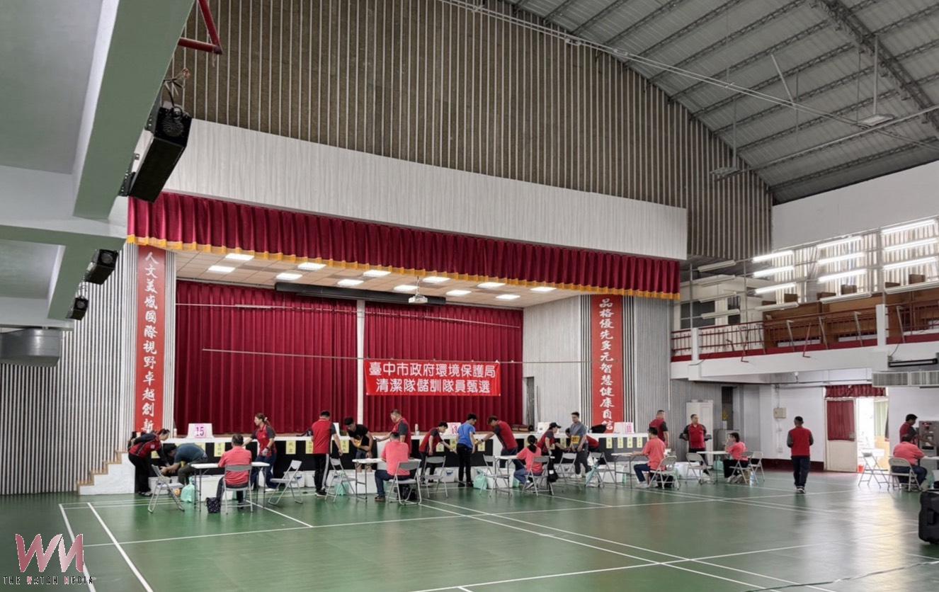 台中市清潔隊儲訓隊員甄選登場 環保局:1,616人角逐200個名額 - https://www.watchmedia01.com